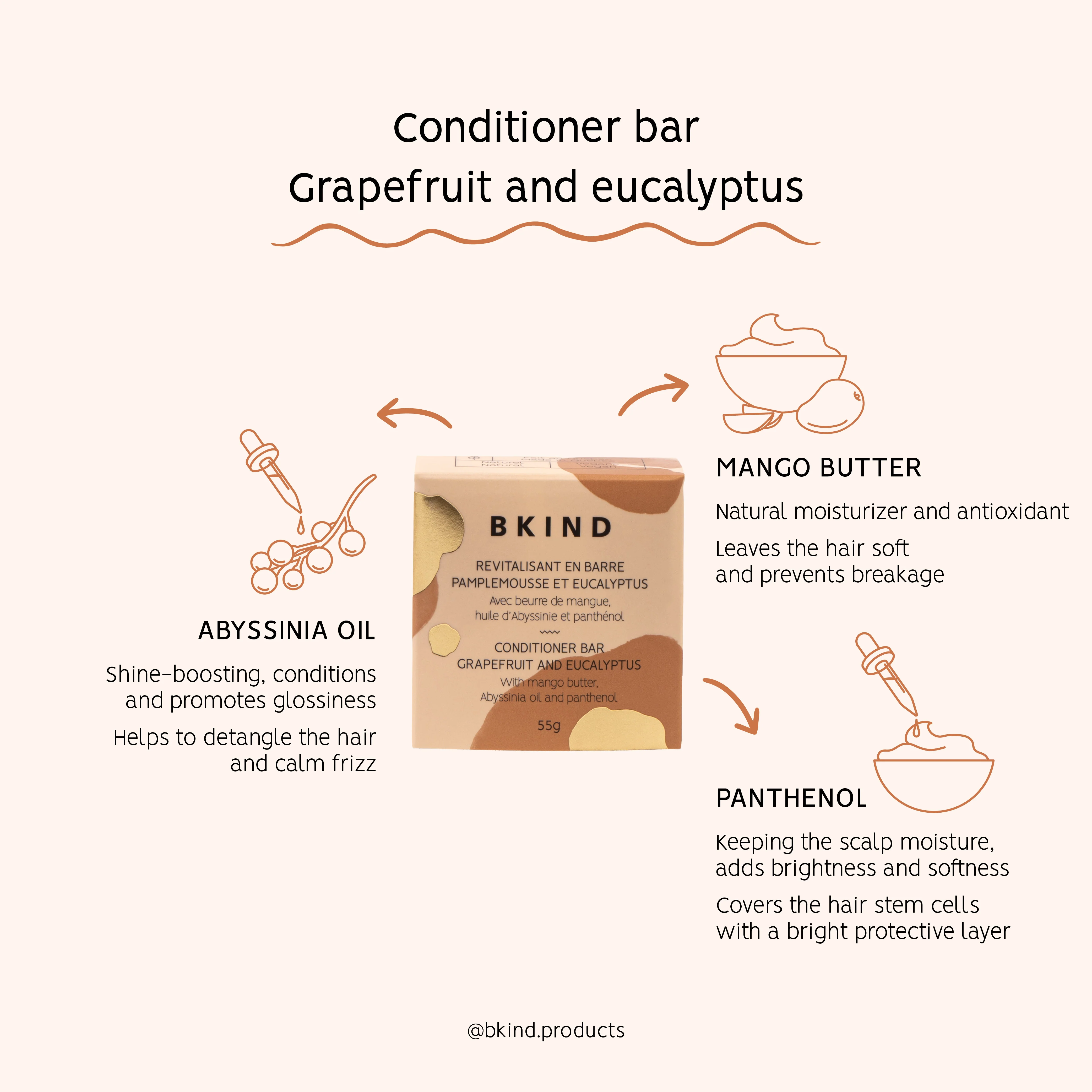 Conditioner bar - Normal and/or oily hair - Image 4