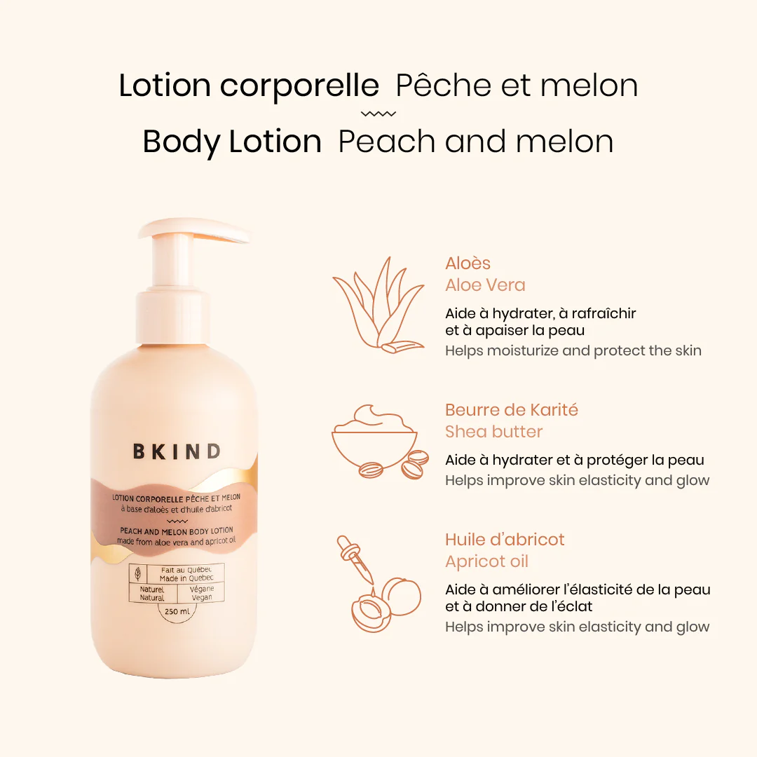 Moisturizing Body Lotion - Peach and Melon - Image 3