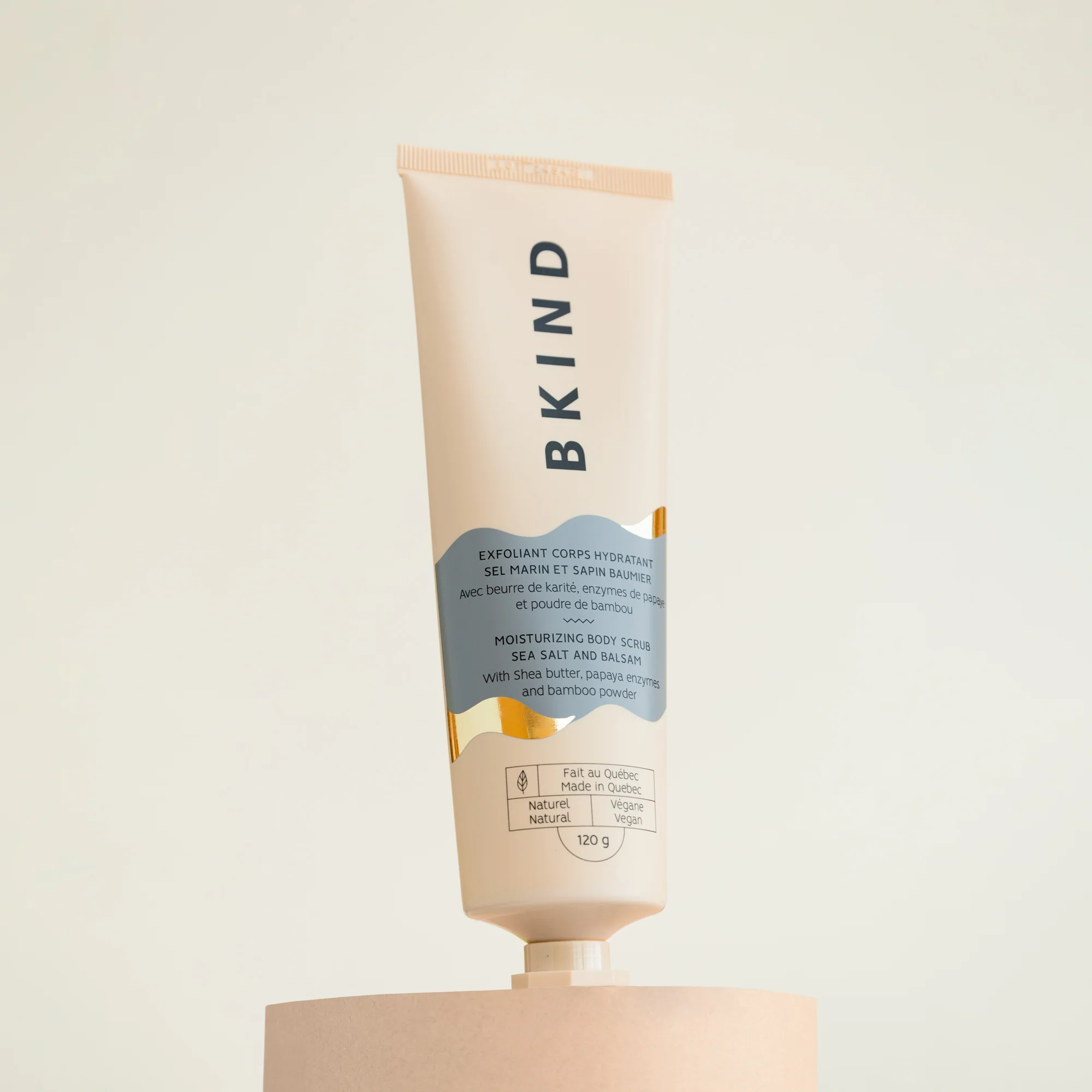 Moisturizing Body Scrub - Sea salt and balsam - Image 5