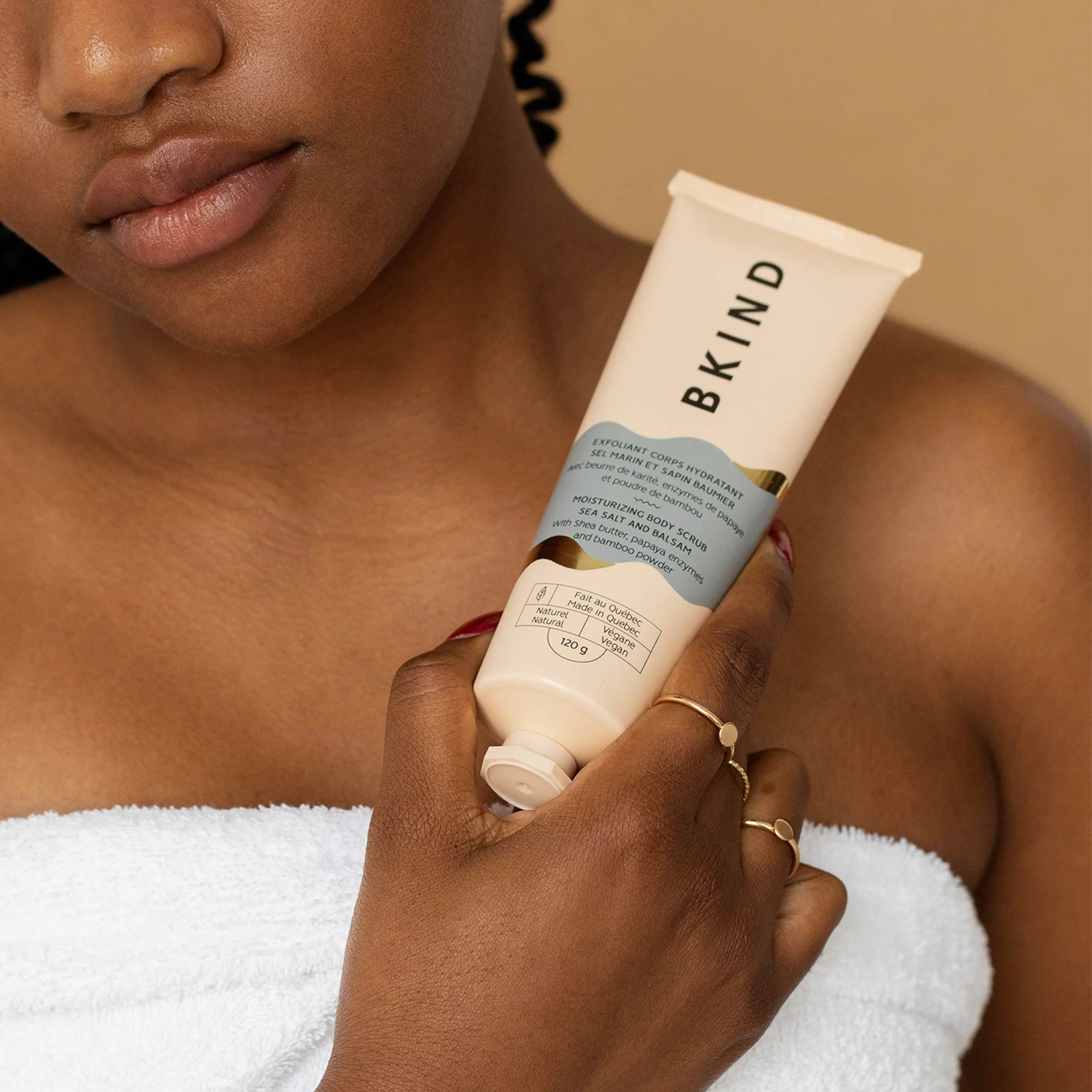 Moisturizing Body Scrub - Sea salt and balsam - Image 6