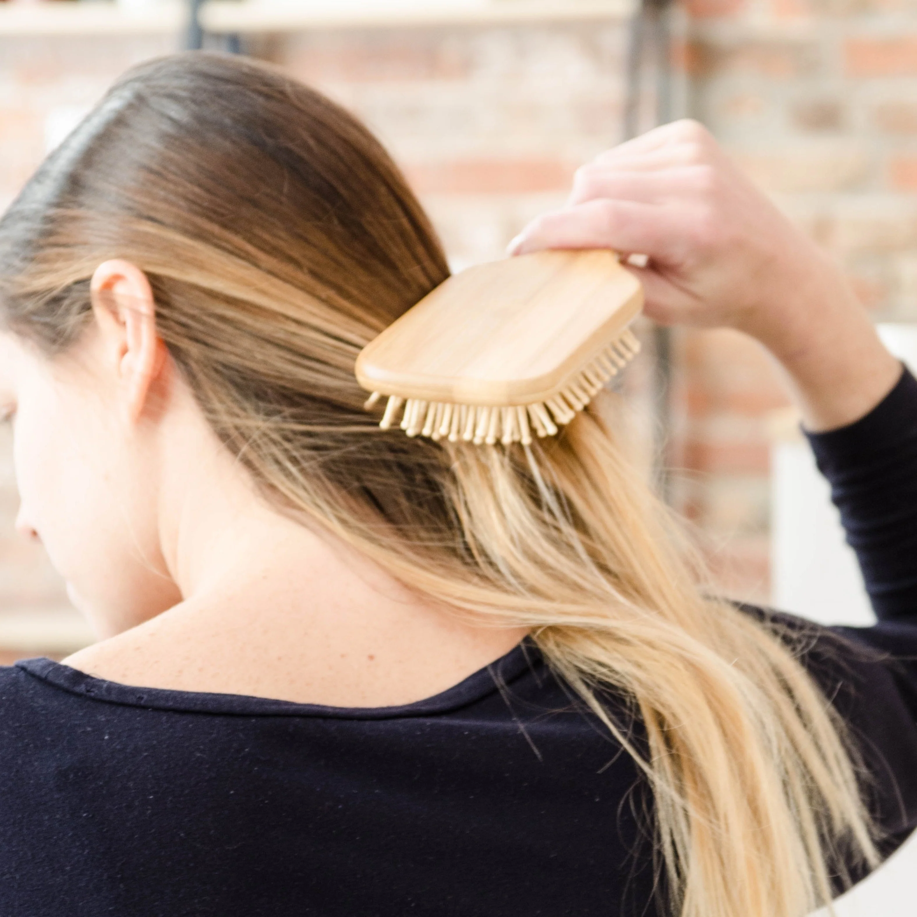 Bamboo Hair Brush - Image 5