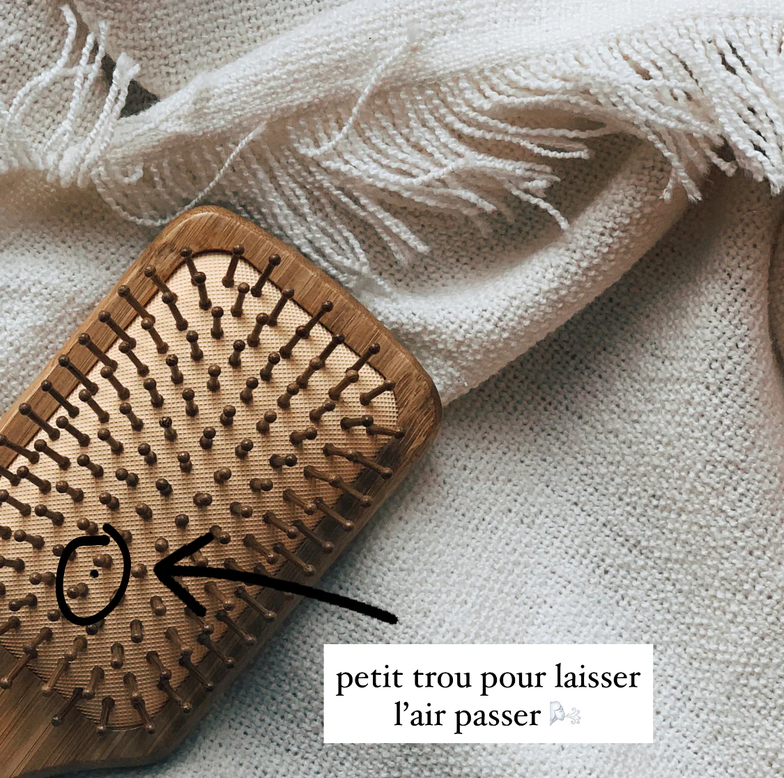 Bamboo Hair Brush - Image 6