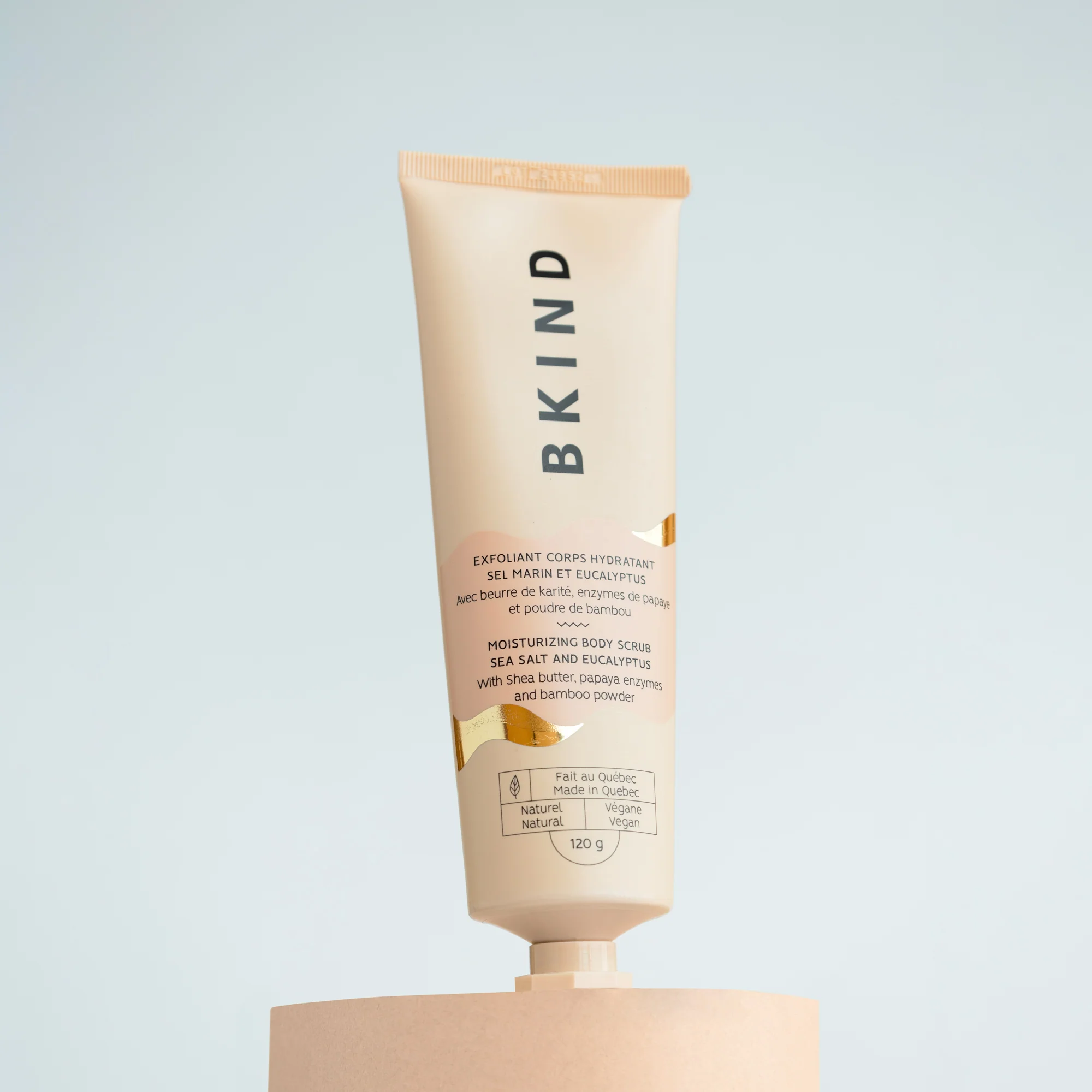 Moisturizing Body Scrub - Sea salt and eucalyptus - Image 6